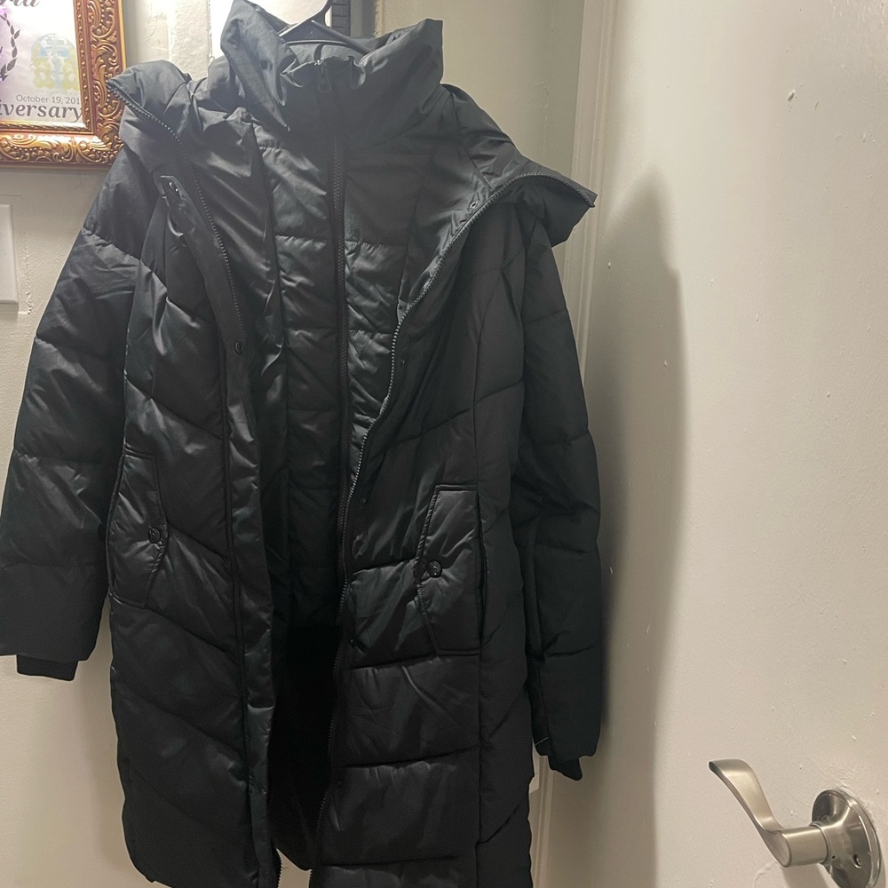 Jessica long black stylish coat